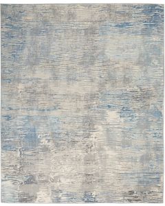 Solace SLA01 Ivory/Grey/Blue Area Rug