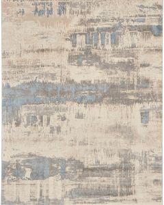 Solace SLA07 Ivory/Grey/Blue Area Rug