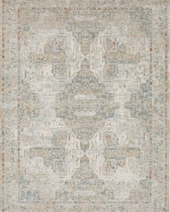 Solitude Via Salaria Cream Beige Area Rug