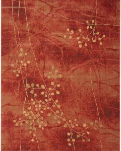 Somerset ST74 Flame Area Rug