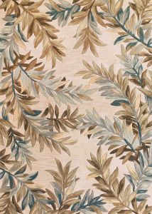 Sparta 3126 Ivory Tropical Branches Area Rug