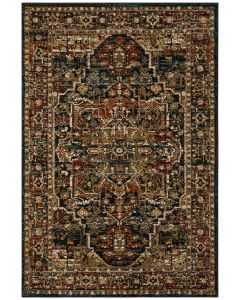 Spice Market Alcantara Sapphire Area Rug