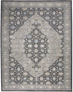 Starry Nights STN11 Grey/Blue Area Rug