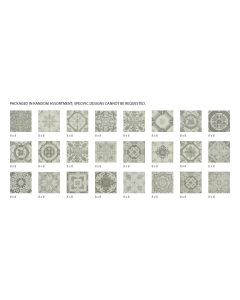 Tangier Decos Taupe Mix Porcelain Tile