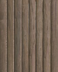 Acoustic Reeded Wood Slat Wall Panel Tawny