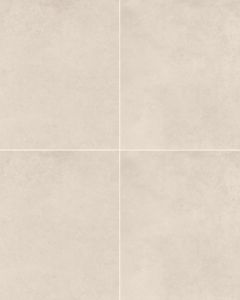 Thaddeus Creme Matte Glazed Porcelain 32"x32" Field Tile