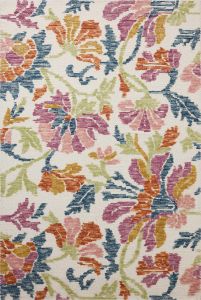 Tilly TIL-02 Ivory/Multi Area Rug