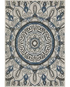 Torrey 72j Beige/Blue Area Rug