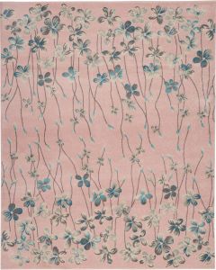 Tranquil TRA04 Pink Area Rug