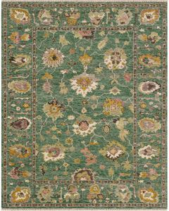 Percival Tristan Teal Area Rug