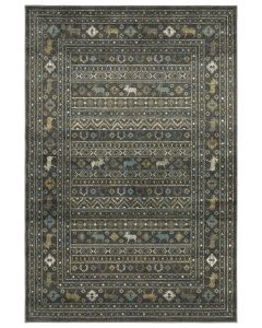 Venice 95e Blue/Gold Area Rug