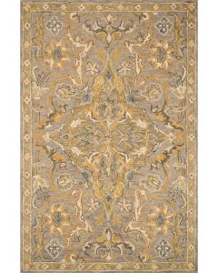 Victoria VK-04 Grey/Multi Area Rug