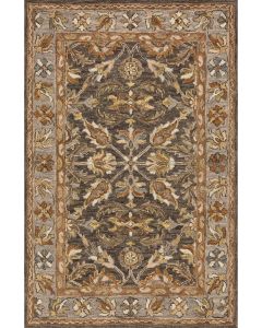 Victoria VK-06 Dk Taupe/Grey Area Rug