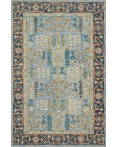 Victoria VK-12 Lt Blue/Dk Blue Area Rug