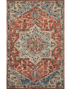 Victoria VK-15 Red/Multi Area Rug