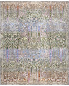 Vintage Harmony VHH01 Blue Multicolor Area Rug