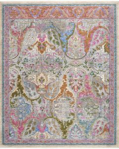 Vintage Harmony VHH03 Pink Multicolor Area Rug