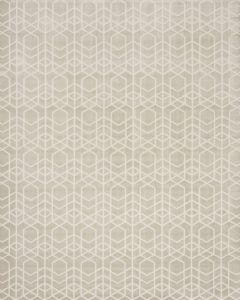 Washable Charm WCH01 Silver Ivory Area Rug