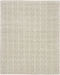 Washable Charm WCH02 Silver Ivory Area Rug