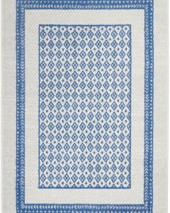 Whimsicle WHS13 Ivory Blue Area Rug