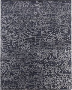 Whitton 8891F Black/Gray/Ivory Area Rug