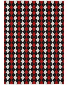 Wonderland WN20 Black Area Rug