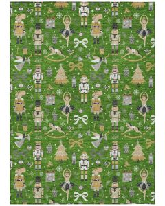 Wonderland WN35 Green Area Rug