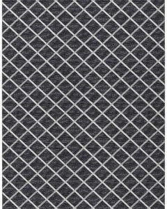 York YO1 Black Area Rug