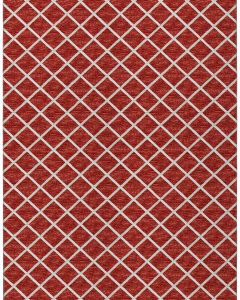 York YO1 Red Area Rug