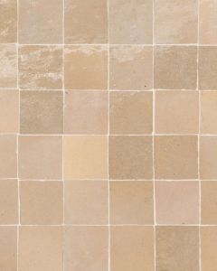 Zagora Ivoire Glossy Glazed Ceramic 2"x2" Mosaic Tile