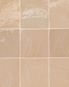 Zagora Ivoire Glossy Glazed Ceramic 4x4" Field Tile