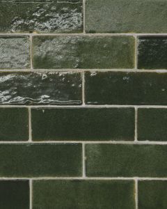 Zagora Vert Mousse Glossy Glazed Ceramic 2"x6" Field Tile