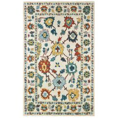 Zahra 75507 Ivory/Gold Area Rug