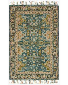 Zharah ZR-12 Blue/Navy Area Rug