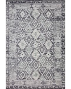 Zion ZIO-03 Charcoal/Slate Area Rug
