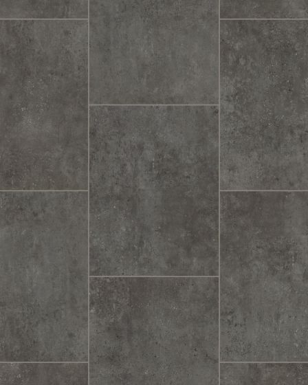 Grey Bricks tile vinyl rug