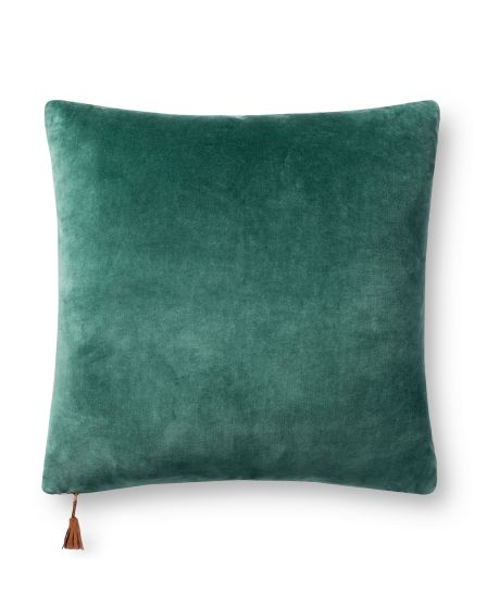 P1153 Emerald/Amber 22" x 22" Pillow