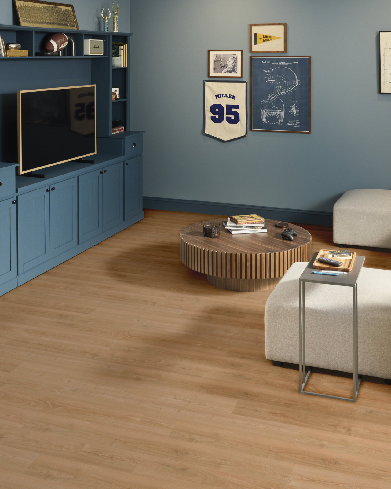 Shaw Titan HD Plus Platinum Antique Chestnut Luxury Vinyl