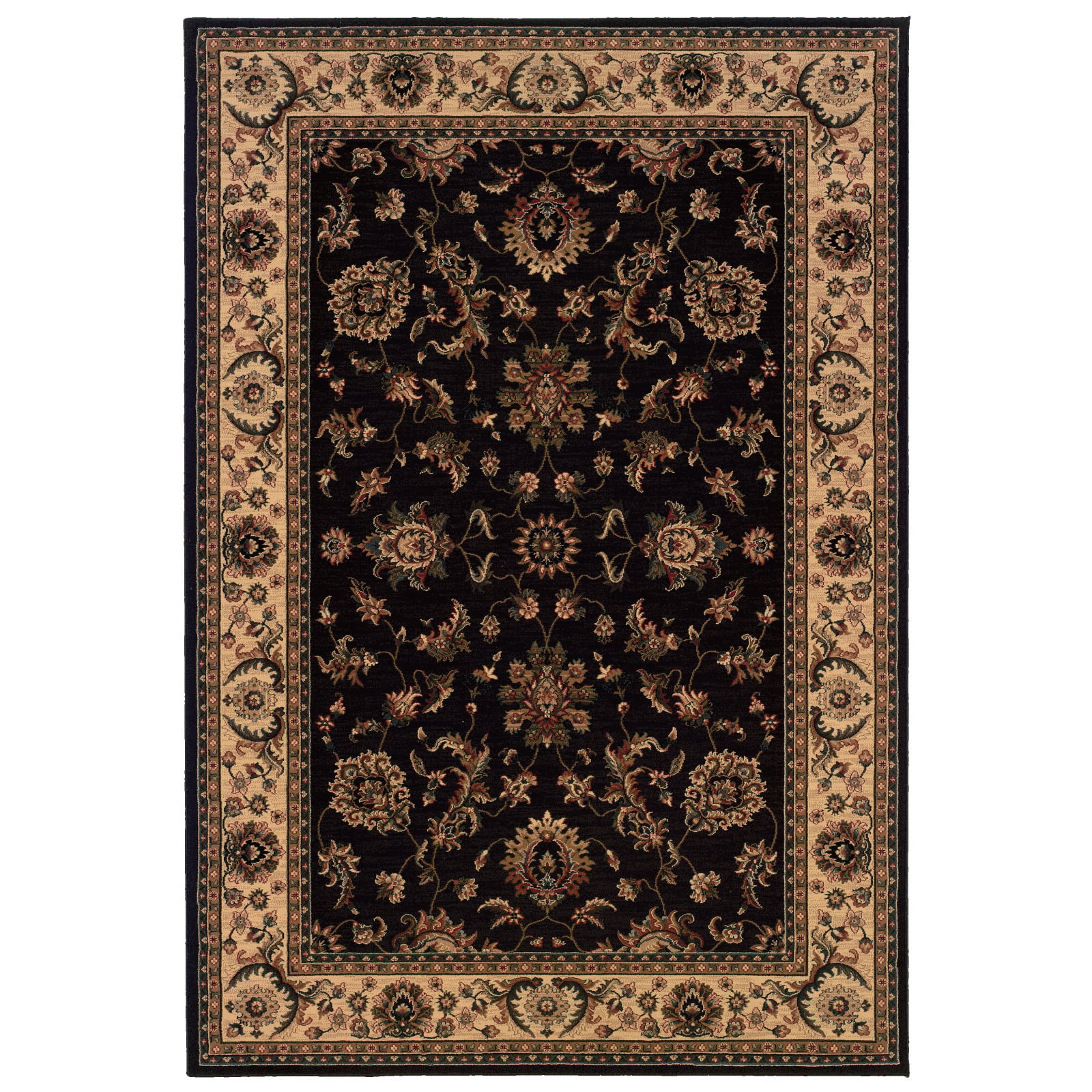 Oriental Weavers Ariana 311k Black/Ivory Area Rug