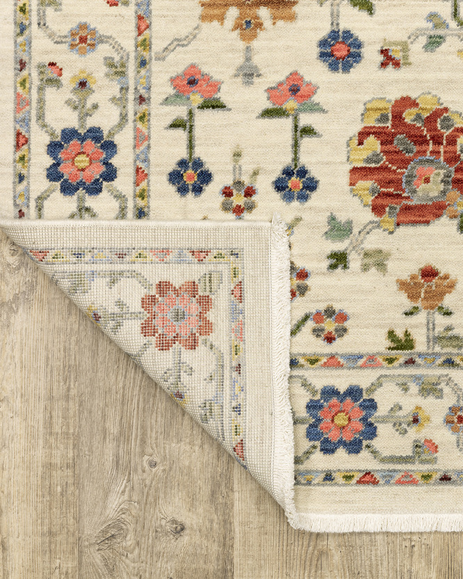 Oriental Weavers Lucca 93w Ivory/Multi Area Rug