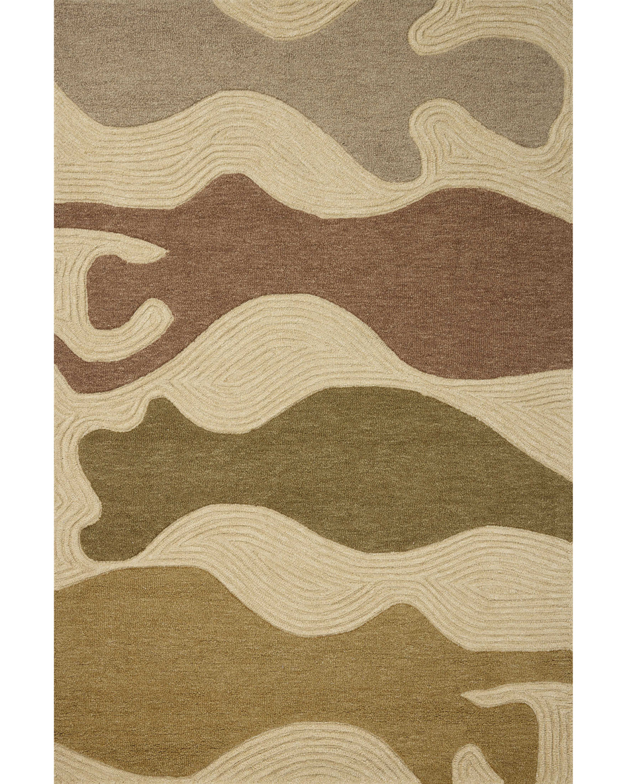 Loloi Madi MDX-02 Linen/Multi Area Rug | Carpet Exchange