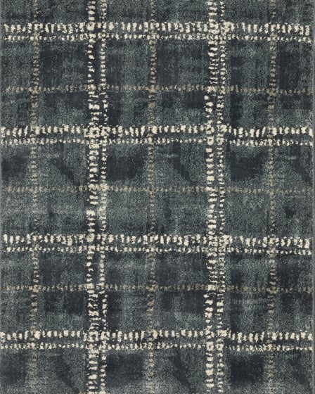 Carson 746j Blue/Ivory Area Rug