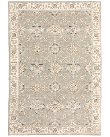 Andorra 8929h Grey/Ivory Area Rug