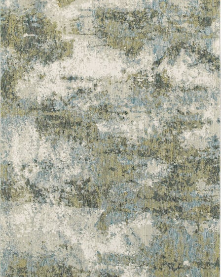 Evolution 8039e Blue/Green Area Rug