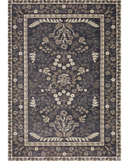 Fiore FIO-01 Charcoal/White Area Rug