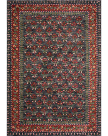 Fiore FIO-02 Navy Area Rug