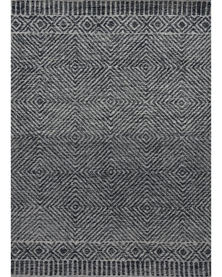 Hudson 2463 Grey/Black Retreat Area Rug