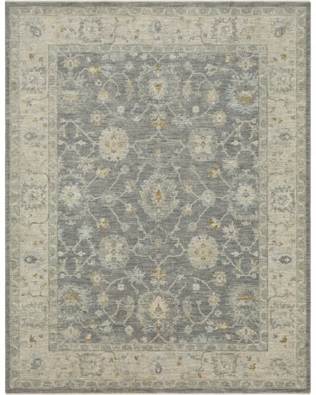 Adalia Kahta Dark Gray Area Rug