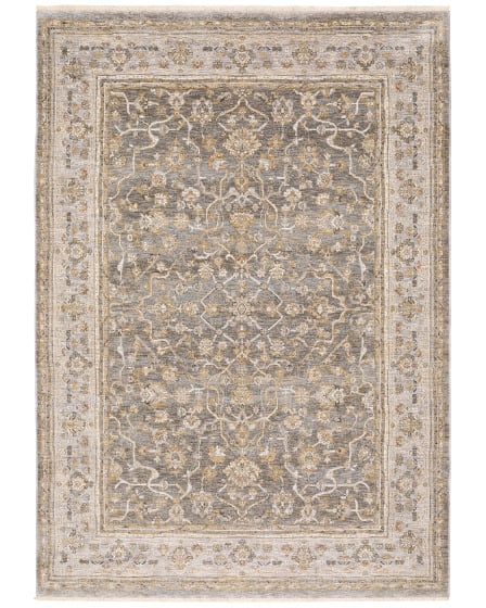 Maharaja 40m Grey Area Rug