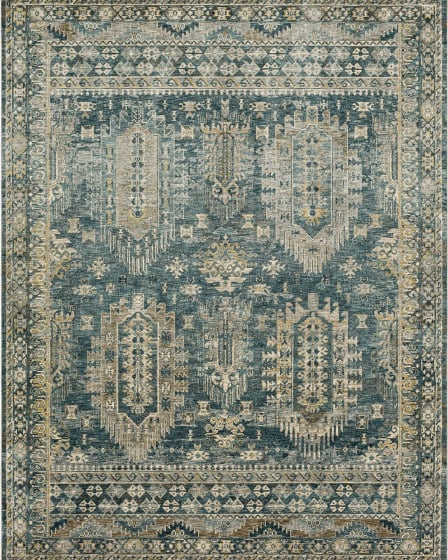 Marash Karamar Blue Area Rug